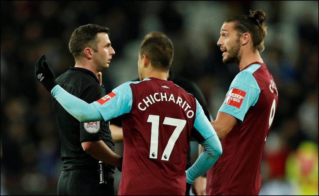 'Chicharito' y West Ham empatan con Stoke City