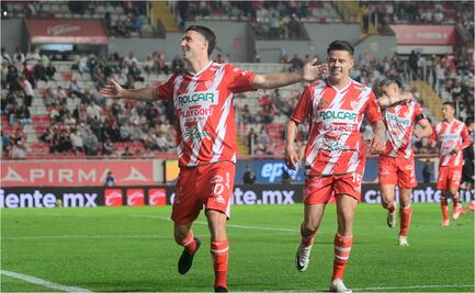 Necaxa sufre y logra triunfo ante Santos Laguna; Diber Cambindo fue la figura