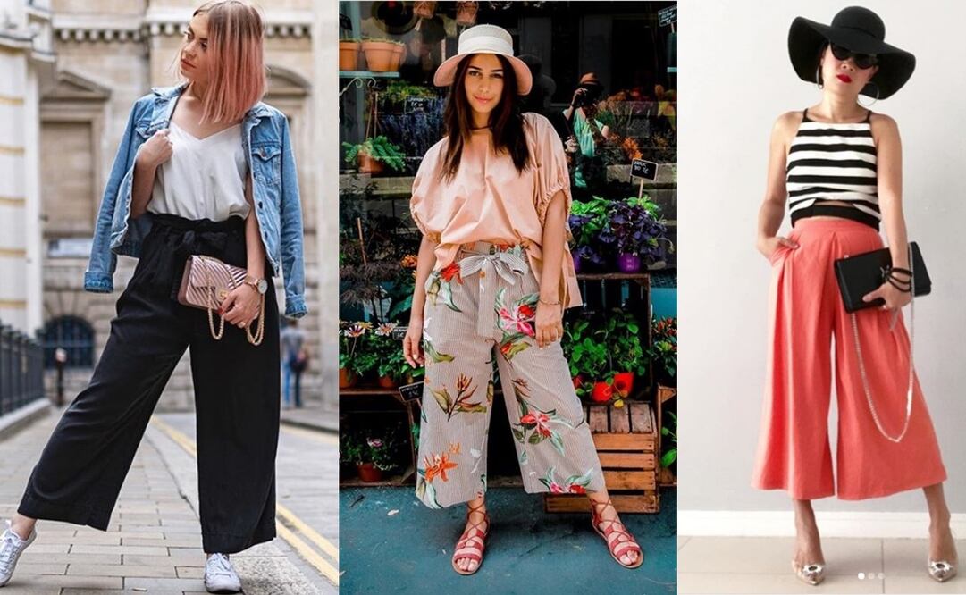 Anímate a usar este tipo de pantalones. Son frescos y combinan con prácticamente todo. Foto: Instagram