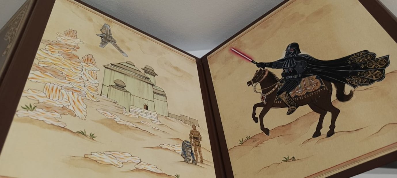 Halil Altindere retoma el universo de Star Wars en su obra. Foto: José Quezada / EL UNIVERSAL