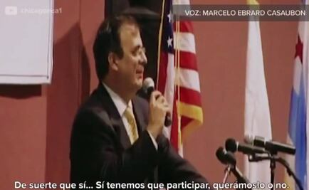 Ebrard lanza spot contra Trump