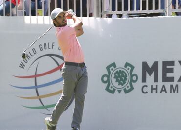 Abraham Ancer y Carlos Ortiz se reponen en segundo día del WGC