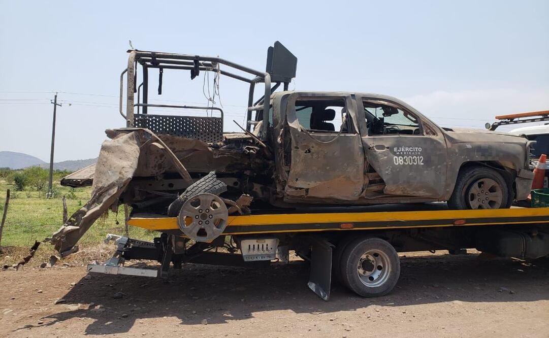 Los elementos del Ejército realizaban labores de patrullaje, cuando explotó la mina / Foto: Especial