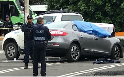 Asesinan a un hombre en plaza comercial en Insurgentes Norte