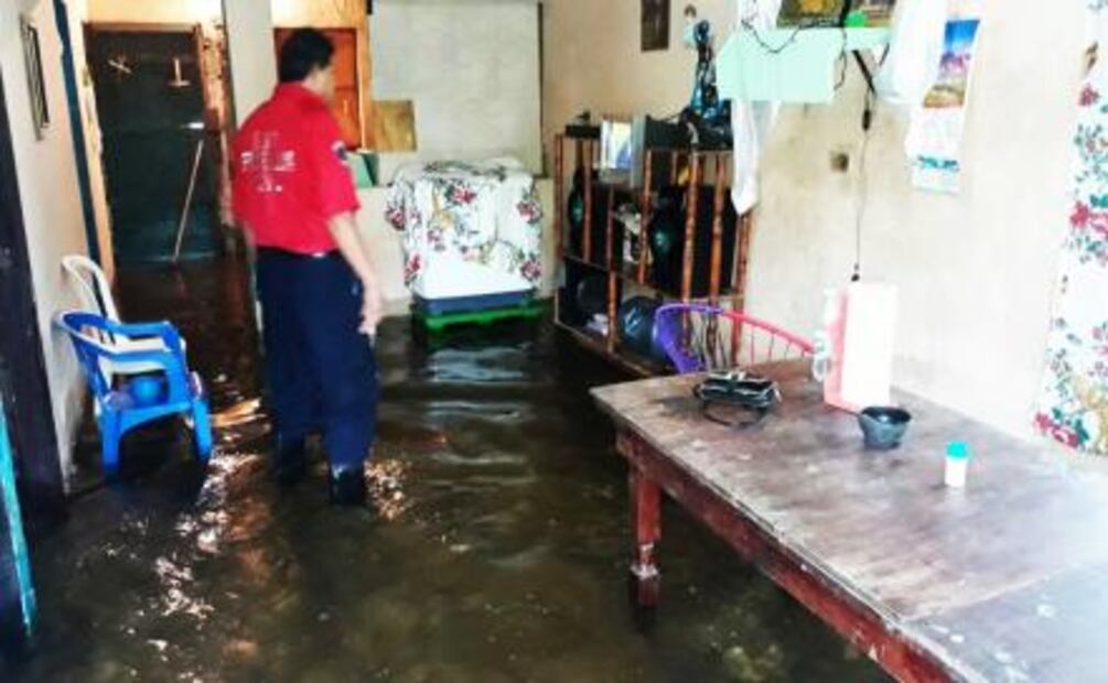 Fuertes lluvias inundan Tabasco 