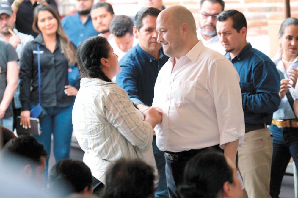 El gobernador Enrique Alfaro destacó que se han realizado de manera ágil las acciones de reconstrucción. Foto/ESPECIAL