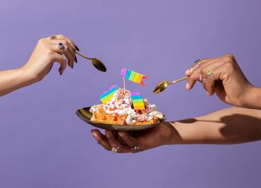 Comida y bebida inclusiva para celebrar el mes del Pride