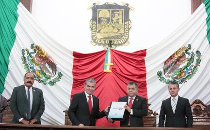 Riquelme Solís rinde su Quinto Informe de Gobierno ante el Congreso de Coahuila