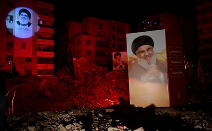 FOTOS: Con alto el fuego, Hezbolá homenajea a Nasralá; miles asisten al memorial