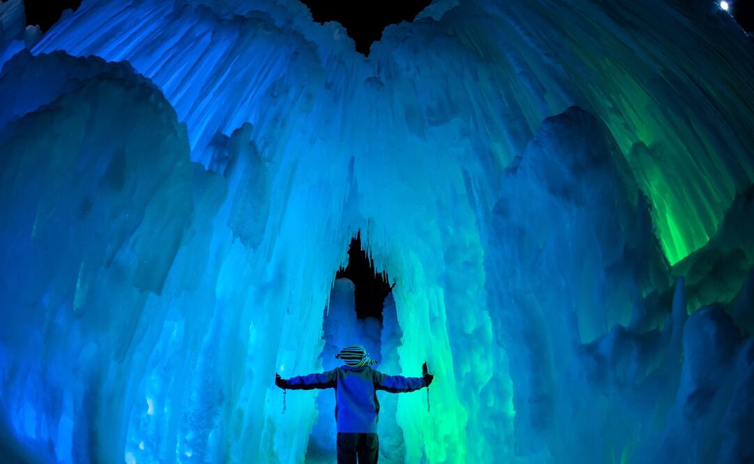 Foto: Cortesía Ice Castles/ Bryan Rowland