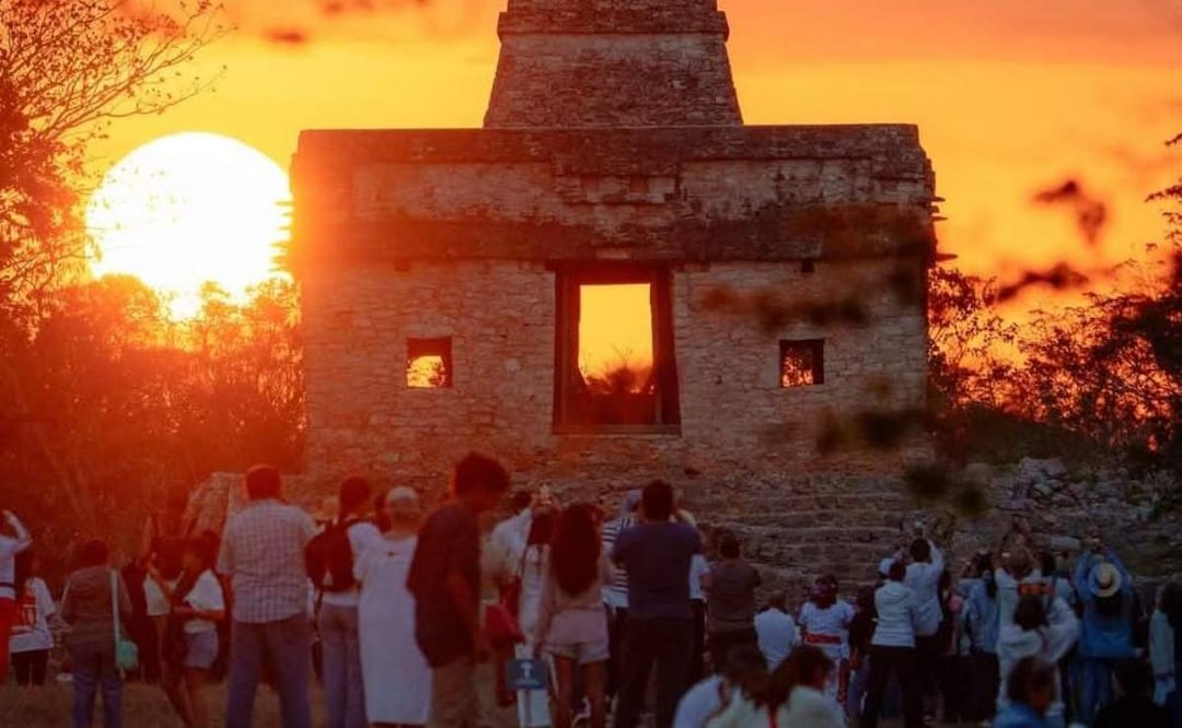 Equinoccio de Primavera 2025 en Yucatán (20/03/2025). Foto: Especial