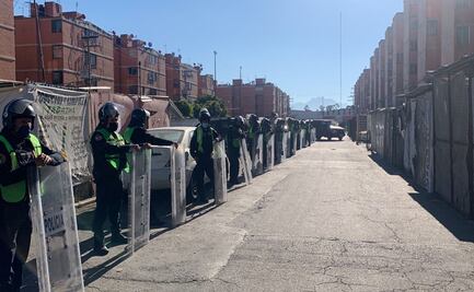 Fiscalía CDMX destaca operativo pacífico en el desalojo de 32 departamentos en Iztapalapa