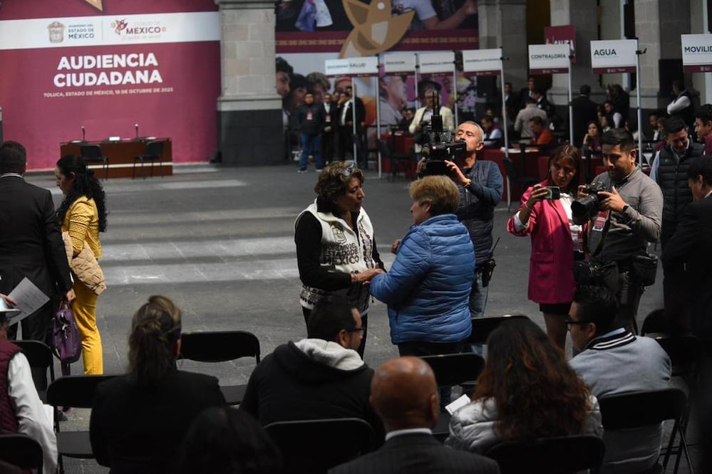 Primera Audiencia Pública de Delfina Gómez. FOTO: Jorge Alvarado/ EL UNIVERSAL/