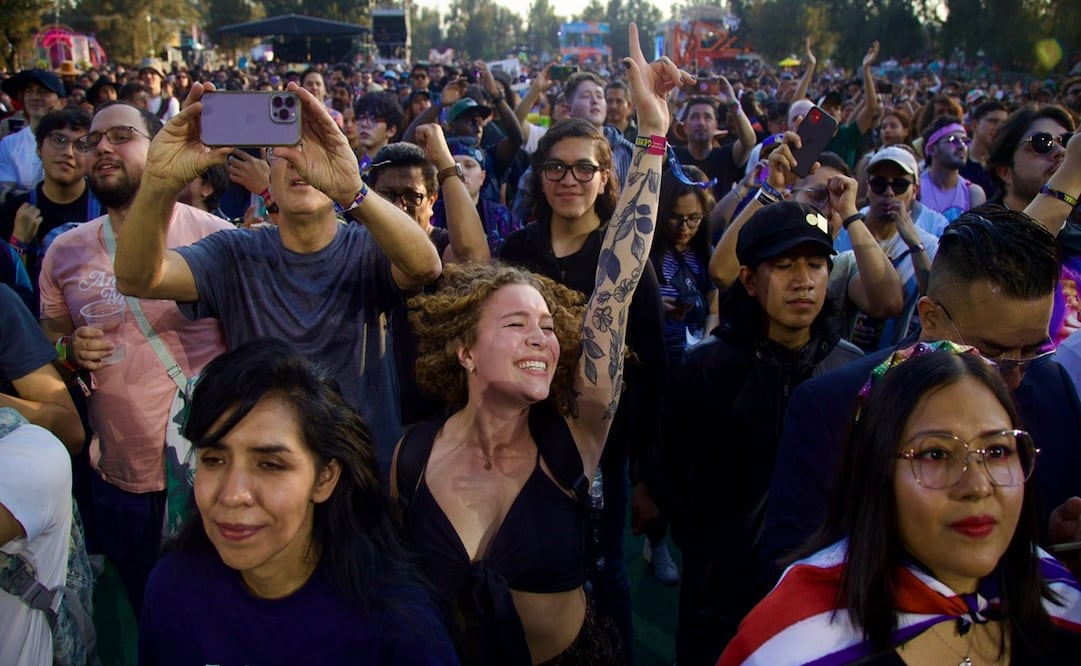 El festival no solo se destacó por su música, también por reciclar elementos. Foto: Germán Espinosa / EL UNIVERSAL