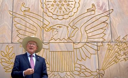 VIDEO Ken Salazar lanza convocatoria de ideas a todos los mexicanos para la nueva embajada en CDMX