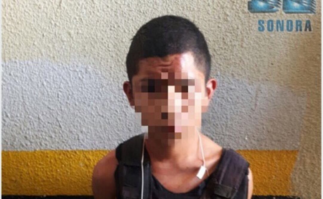 Radio Sonora, de las principales radioemisoras de Guatemala, tuiteó hoy esta foto de un pandillero guatemalteco de 17 años, que habría dirigido el ataque en el Hospital Roosevelt (Tomada de la cuenta de Radio Sonora en Twitter) 