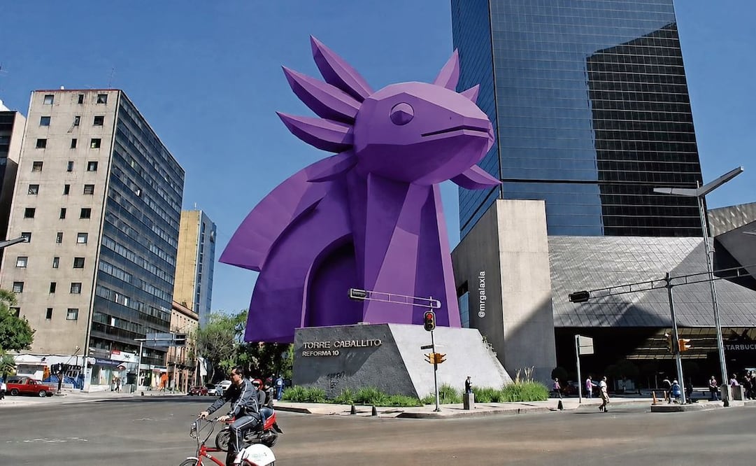 La llamada “ajolotización” de la CDMX ha generado críticas y memes. Foto: Especial