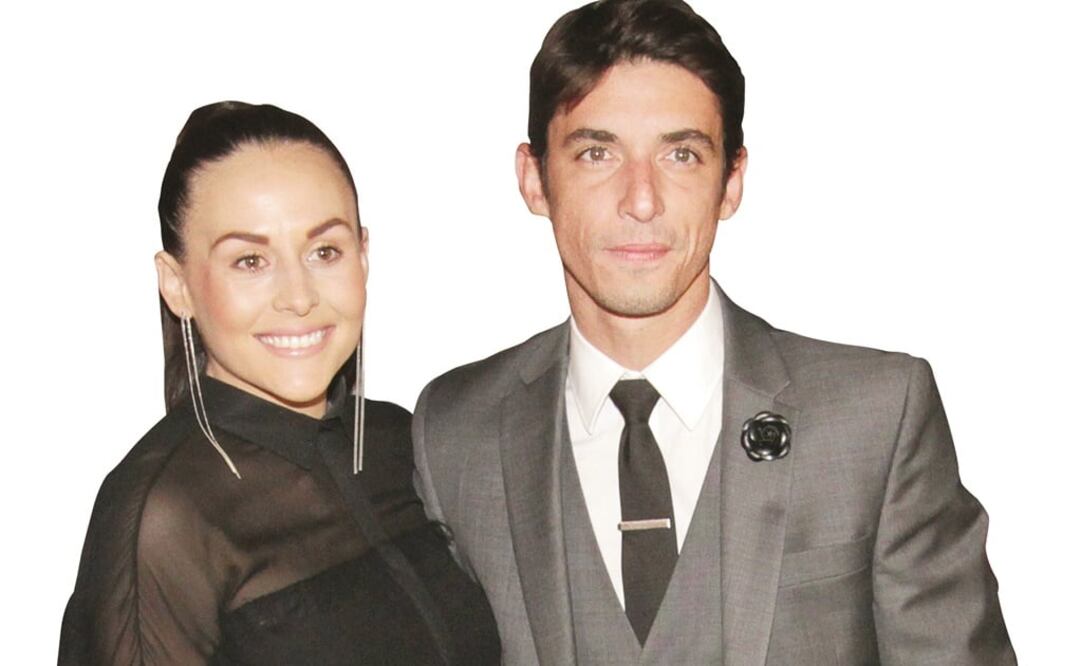 En la foto: la actriz  Zuria Vega y su esposo el actor Alberto Guerra