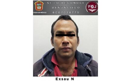 Cae hombre por presuntamente asesinar con un cuchillo a su esposa en Naucalpan
