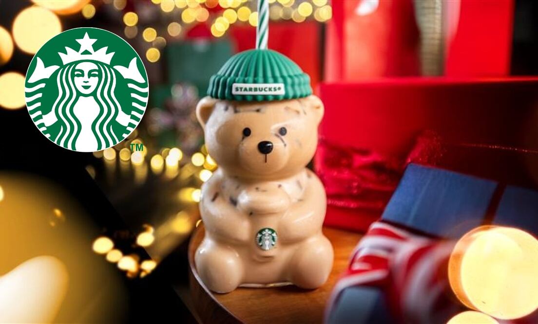 Durante esta época navideña el icónico osito de Starbucks se convirtió en el protagonista de la colección Holidays 2025. Foto: Starbucks