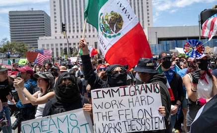 Redadas en Los Ángeles dejaron pérdidas en negocios por 3.16 mdd, revela estudio; ventas cayeron más del 50%