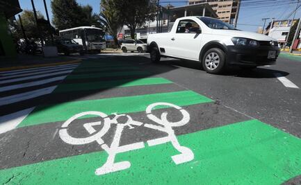 Intervienen cruces en Toluca para proteger a peatones y ciclistas