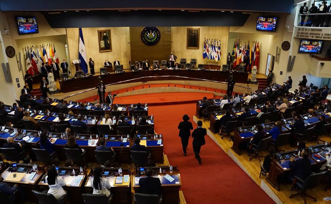 Asamblea Legislativa de El Salvador. Foto: Xinhua