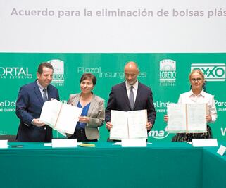 Sedema advierte de multas por dar bolsas de plástico