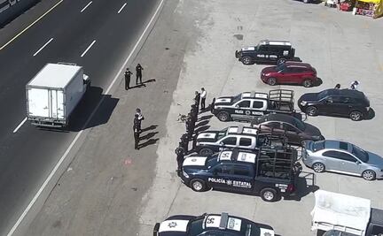 Vigila Seguridad de Edomex a La Marquesa con drones