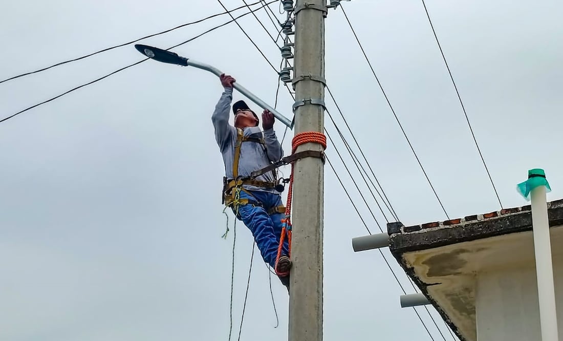 Alumbrado público. Foto: Especial