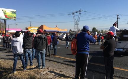 Recicladores obstruyen paso en tramos carreteros de distintos estados