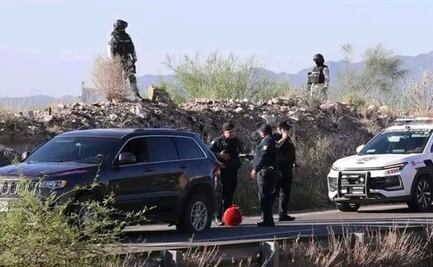 Detienen a 5 jóvenes armados en Hermosillo, Sonora; traían un cadáver en un auto