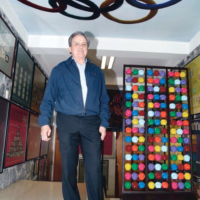 Javier Ramírez compartió algunas de las anécdotas de su padre para la realización de los XIX Juegos Olímpicos. (FOTOS: AGUSTÍN SALINAS. EL UNIVERSAL)