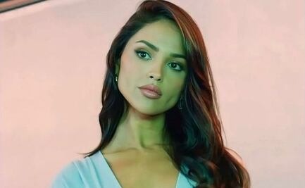 Eiza González luce impactante con entallado vestido negro