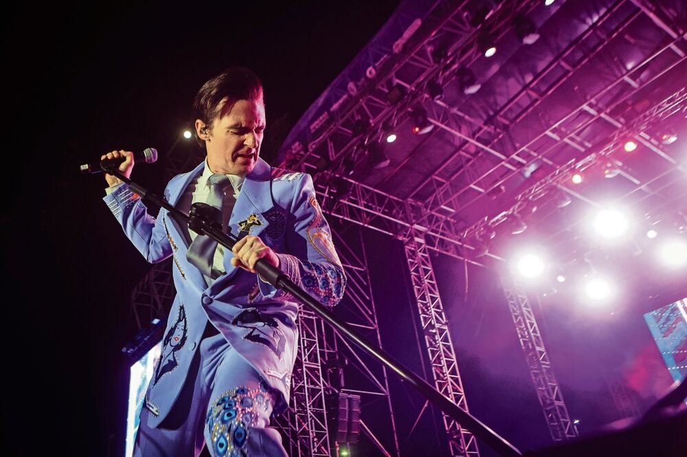 El intérprete inició su gira por México el sábado en Irapuato. Foto: Gabriel Pano / EL UNIVERSAL