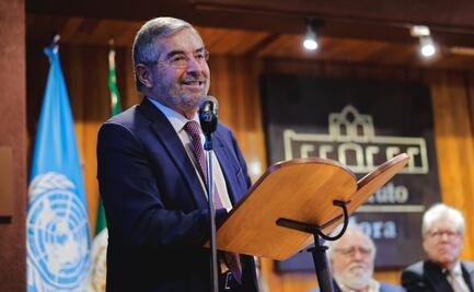 Canciller De la Fuente llama a transformar la ONU ante retos que enfrenta; "es necesario someter al multilateralismo a una revisión crítica", asegura