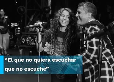 Alejandro Sanz aplaude canciones de Shakira contra Piqué