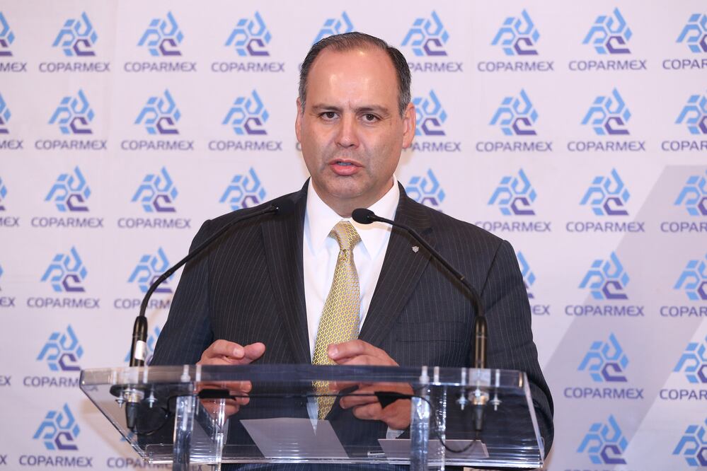 El presidente de la Confederación Patronal de la República Mexicana (Coparmex), Gustavo de Hoyos (Foto: Archivo)