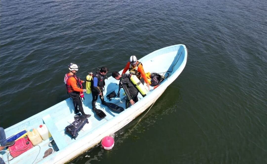 Desparece hombre en presa de Chiapas.
Foto: Especial.