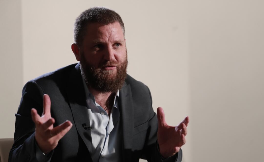 El periodista español David Beriain se encargó de la investigación Foto: Alejandra Leyva / EL UNIVERSAL