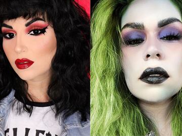 Maquillajes de impacto para brillar en Halloween