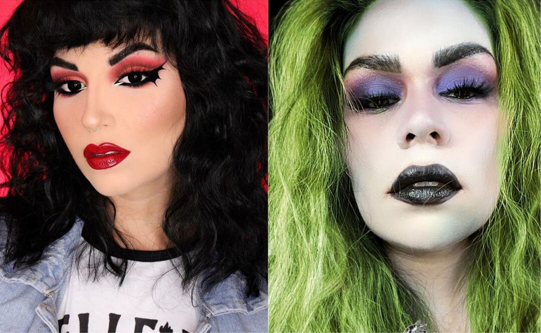 El maquillaje es una manera de unirse a la celebración de Halloween / Fotos: Instagram @justinekaponz / @dis_glamfairy_ale