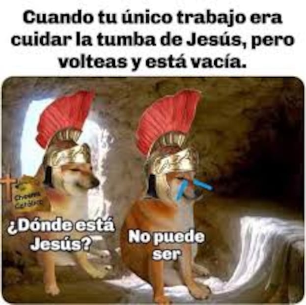 Memes de Domingo de Resurrección. Foto: Facebook