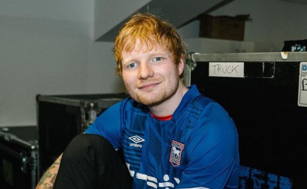 Ed Sheeran. Fuente: Instagram @teddysphotos