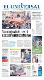 Portada impresa del 3 de noviembre de 2025