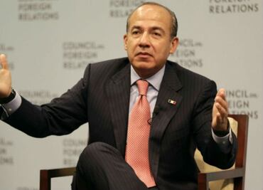 “Ataques no me intimidan”: Felipe Calderón