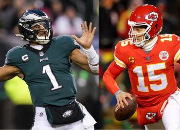 Super Bowl: Patrick Mahomes y Jalen Hurts serán los primeros quarterbacks afroamericanos en enfrentarse