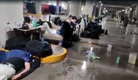 Acusan elementos de la Guardia Nacional “condiciones pésimas” de alojamiento en Acapulco, Guerrero