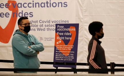 Nueva York ofrece vacuna contra Covid-19 en estaciones del metro a cambio de viajes