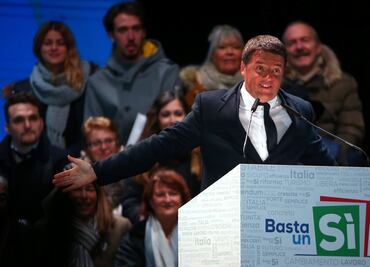 Matteo Renzi se juega su futuro en referéndum